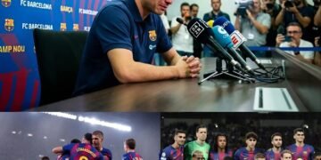 FC Barcelone : une possible annonce de départ sous condition de titre crée le trouble en interne