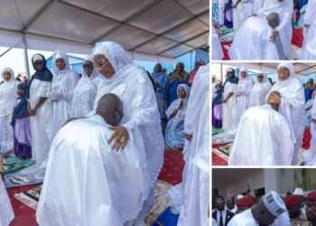 Guinée : à Conakry, le geste d’humilité du président Mamadi Doumbouya marque la célébration de l’Aïd el-Fitr