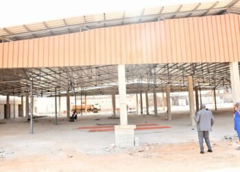 Conakry : le chantier du marché d’Enco5 en progression