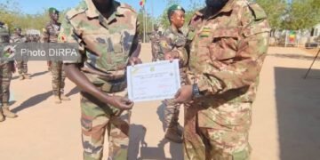 Le Centre de Formation Mixte de la Région Militaire N°1 a servi de cadre, ce vendredi 17 avril 2026