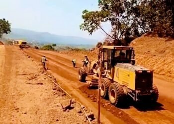 Moyenne Guinée : les travaux de la route Mamou–Labé progressent à un rythme soutenu