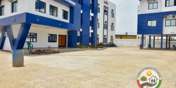Conakry : le nouveau siège de la mairie de Gbessia prêt à être inauguré