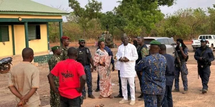 Siguiri : une mission de sécurisation conduite par le parquet général de Kankan à Kolenda