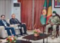 Mali : Assimi Goïta réapparaît après les attaques et reçoit l’ambassadeur de Russie
