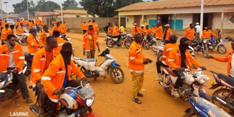 Kerouané : des employés de BWCS manifestent pour de meilleures conditions salariales