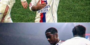 Le Brésilien Endrick a fait ses adieux aux supporters de Olympique Lyonnais