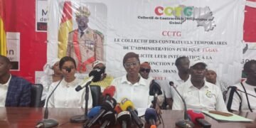En Guinée, les contractuels temporaires multiplient les plaidoyers auprès des autorités afin d’obtenir une amélioration de leurs conditions de travail et un changement de statut administratif