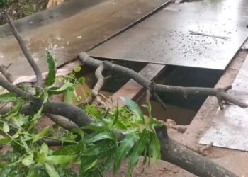Kindia : le pont reliant Kénendé à Abattoir 3 fortement dégradé, les habitants lancent un appel aux autorités