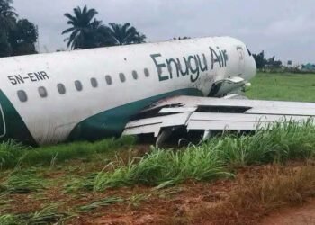 Nigeria : un avion d’Enugu Air sort de piste après son atterrissage à l’aéroport du Bénin