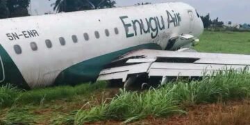 Nigeria : un avion d’Enugu Air sort de piste après son atterrissage à l’aéroport du Bénin