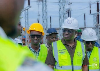 Kankan : le ministre de l’Énergie supervise l’avancement du chantier du poste électrique 225 kV