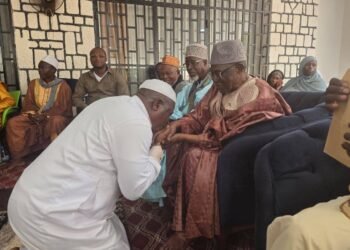 le Kountigui de la Basse Guinée rend une visite fraternelle au Ministre Secrétaire général de la Ligue islamique