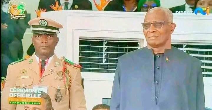 Côte d’Ivoire : le Premier ministre guinéen Amadou Oury Bah aux côtés des autorités ivoiriennes pour le 66ᵉ anniversaire de l’indépendance