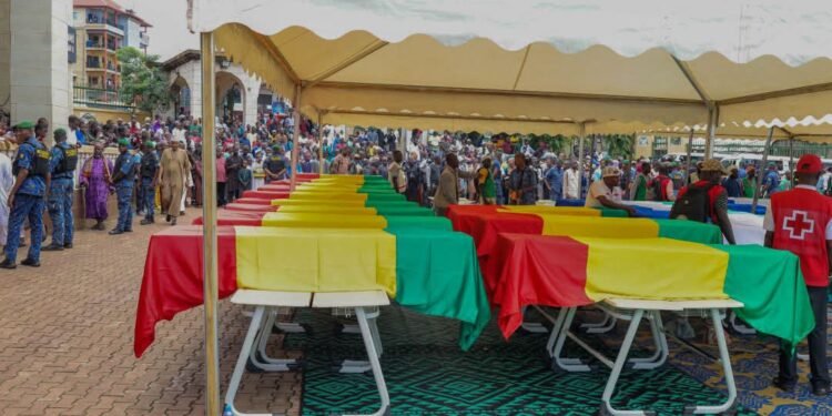 Dar-es-Salam : la Guinée rend un dernier hommage aux victimes de l’éboulement