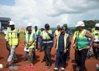Infrastructures : le ministre insiste sur le respect des délais du chantier Kagbélén-Kouria