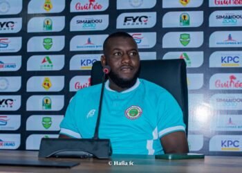 Hafia FC – AS Douanes : Baba Wan et Alhassane Diop face à la presse avant le match