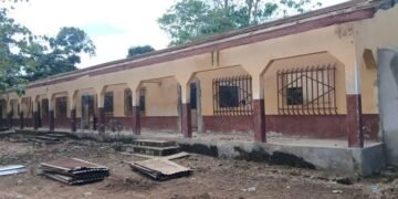 Tanènè : le Colonel El Hadj Abdoul Karim Kaba soutient la rénovation du collège