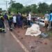 Accident de circulation à Koliagbé : la Protection civile porte secours à une victime