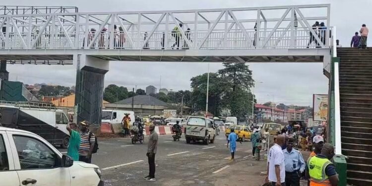 Passerelle piétonne de Bonfi : un ouvrage désormais ouvert aux usagers