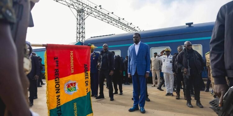 Simandou 2040 : Mamadi Doumbouya met en avant une avancée ferroviaire majeure à Kindia