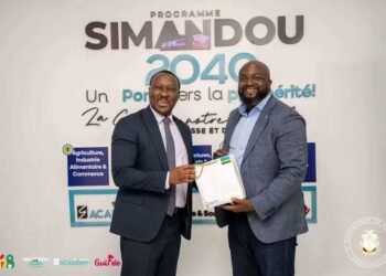 Coopération Guinée-Rwanda : Djiba Diakité reçoit un haut responsable de la Présidence rwandaise