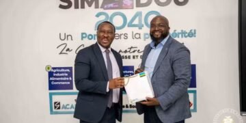 Coopération Guinée-Rwanda : Djiba Diakité reçoit un haut responsable de la Présidence rwandaise