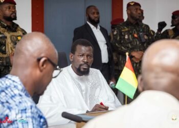Guinée : Mamadi Doumbouya préside une réunion sur la réorganisation de l’appareil judiciaire