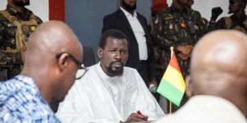 Guinée : Mamadi Doumbouya préside une réunion sur la réorganisation de l’appareil judiciaire