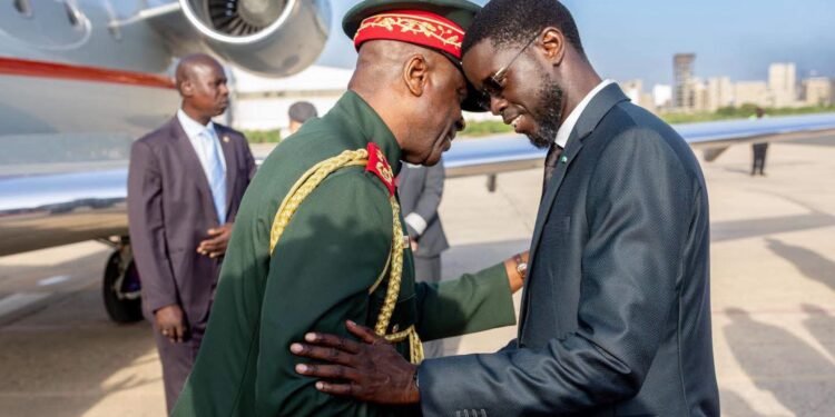 JOJ Dakar 2026 : le président de la transition bissau-guinéenne accueilli par Bassirou Diomaye Faye