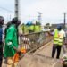 Gbessia : la passerelle du rond-point désormais interdite aux motos en raison de son état de dégradation
